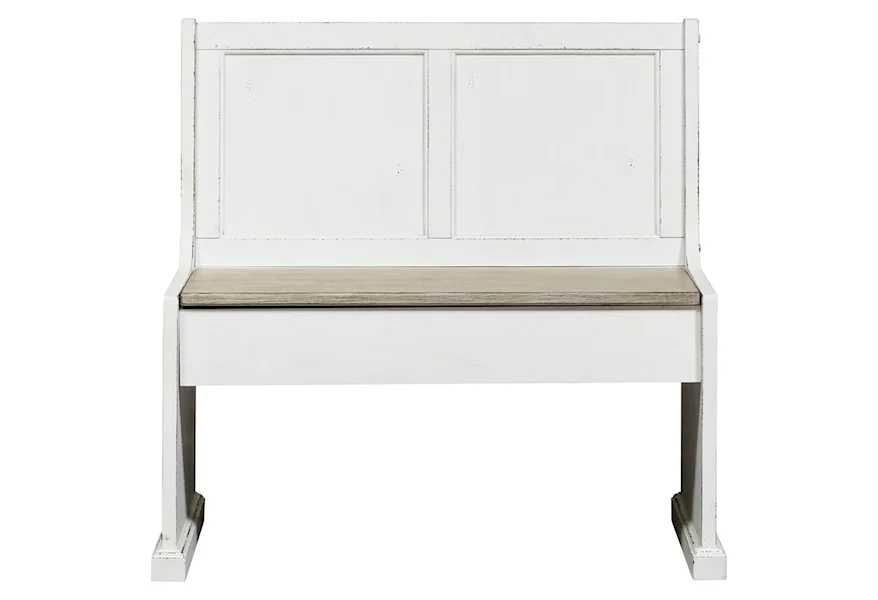Magnolia Manor 37" Nook Bench by Liberty Furniture at Esprit Decor Home Furnishings